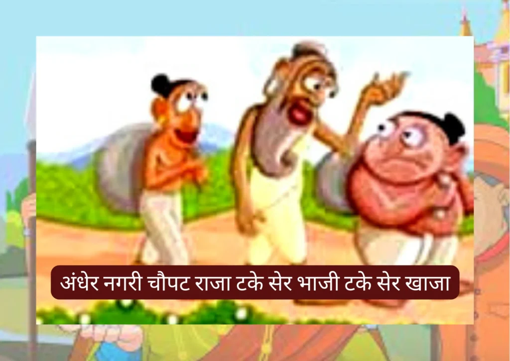 अँधेर नगरी चौपट राजा
